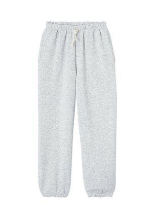 American Vintage EVONA - Tracksuit bottoms - gris clair chine