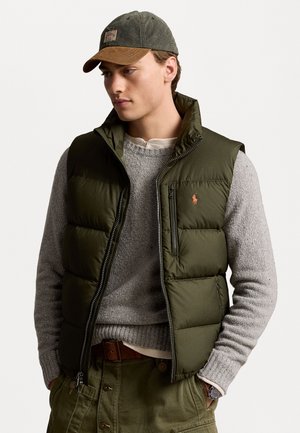 THE GORHAM DOWN GILET - Vest - company olive