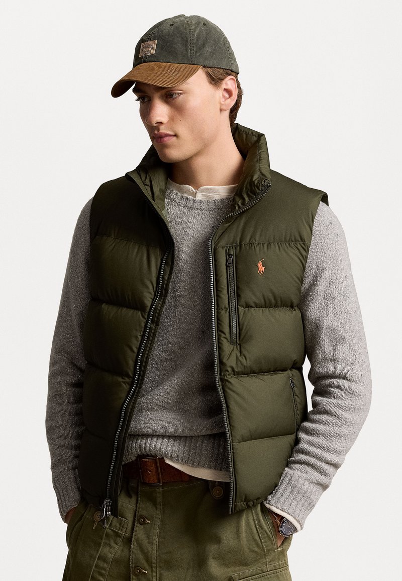 Polo Ralph Lauren THE GORHAM DOWN GILET - Veste - company olive