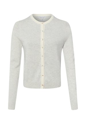 Marie Lund, MARIE LUND STRICKJACKE - Vest - hellgrau