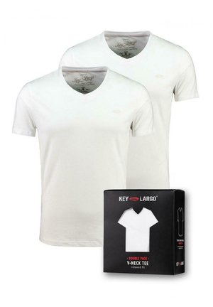 Key Largo SET PACK - Basic T-shirt - white