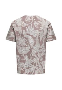 Only & Sons 2ER-PACK RUNDHALS KURZARM - Print T-shirt - rot