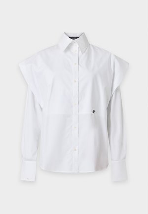 KARL LAGERFELD, SHOULDER DETAIL - Риза с копчета - white
