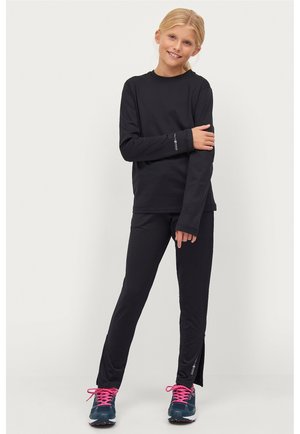 Áhkká, WINTER RN LS - Langærmet T-shirt - schwarz