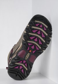 Keen TARGHEE III MID WP - Sapatos de montanha - white/boysenberry
