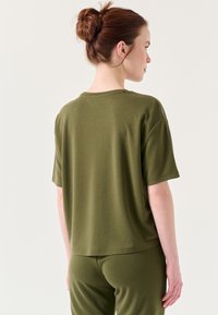 Jimmy Key 23S-THURZA - T-shirt basic - khaki