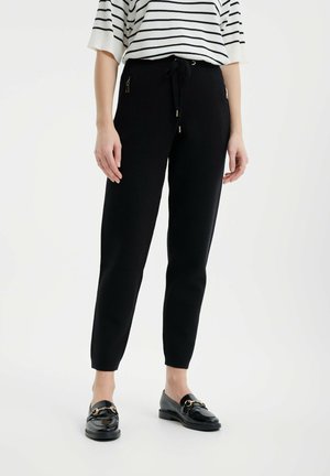 Tracksuit bottoms - black