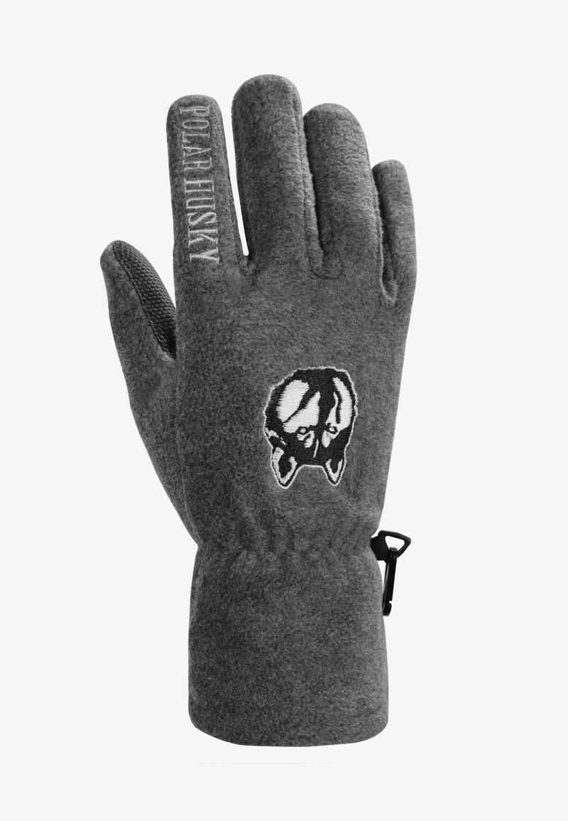 Polar Husky FLEECE WINTERFLEECE WINTERHANDSCHUHE GEFÜTTERTE HANDSCHUHE   - Fingerhandschuh - grau