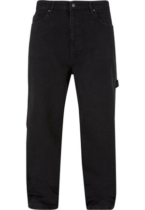Karl Kani DENIM - Tiesaus kirpimo džinsai - black washed