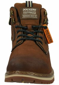 Dockers by Gerli Šněrovací kotníkové boty - braun