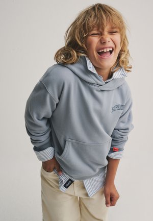 Superdry & Co Hættetrøje - blue denim