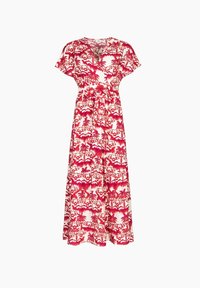 AN'GE ORLENA - Robe longue - palmita fushia