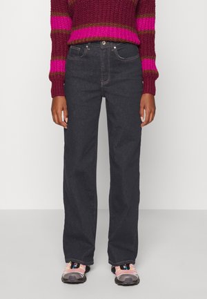 Relaxed fit jeans - dark-blue denim