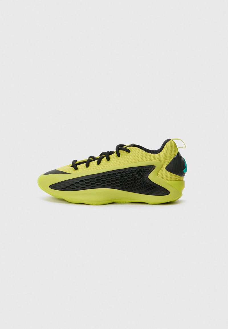 adidas Performance ANTHONY EDWARDS 1 LOW UNISEX - Basketball shoes - preloved lime/core black/pure teal