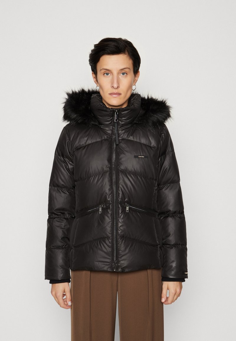Calvin Klein ESSENTIAL JACKET Down jacket black Zalando.ie