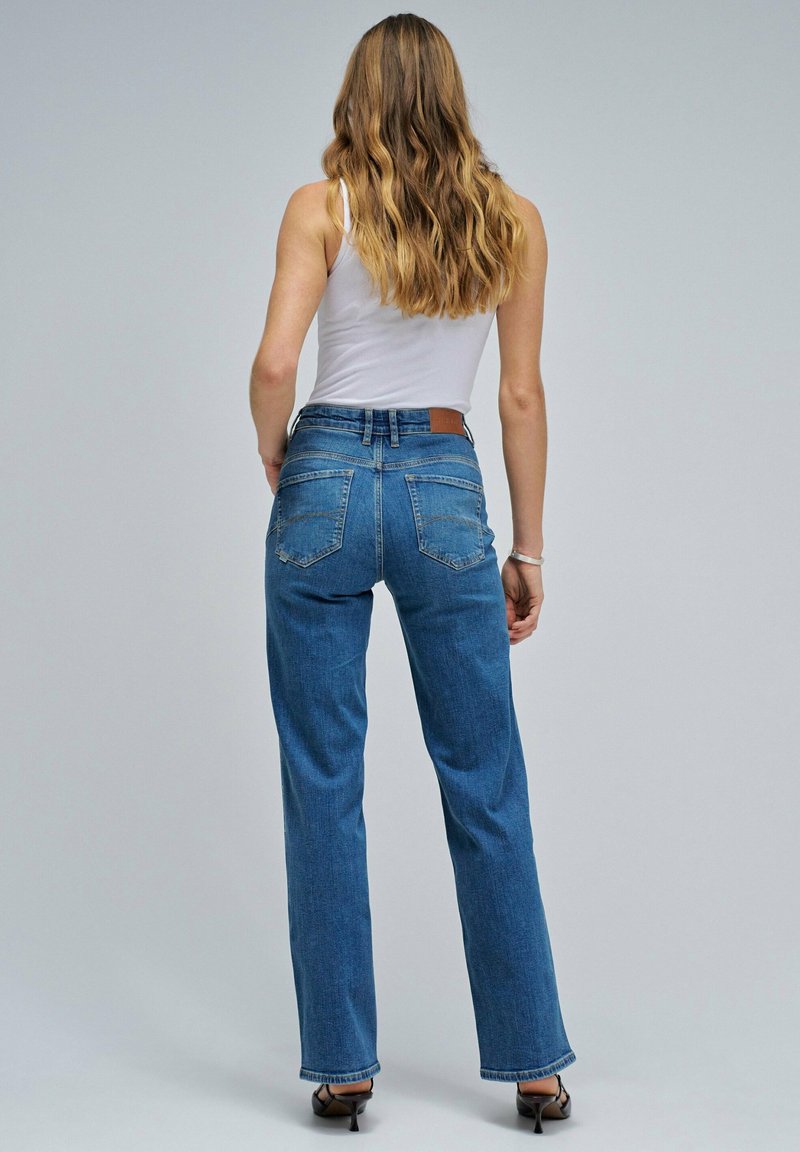 Salsa Jeans FAITH PUSH Straight leg jeans blau/blue Zalando