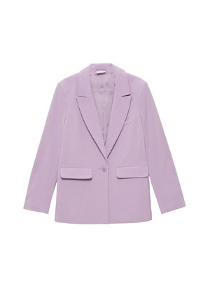 Halflange jas - lavendel