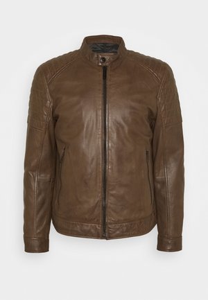 Chaqueta de cuero - light brown