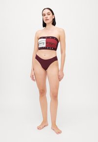 Tommy Hilfiger HERITAGE BANDEAU - Stropløse & variable BH'er - deep burgundy
