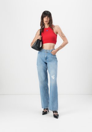 BABY TANK - Top - dark red