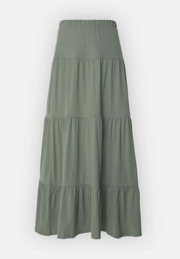 VMMIA LONG SKIRT - Maxi skirt - laurel wreath