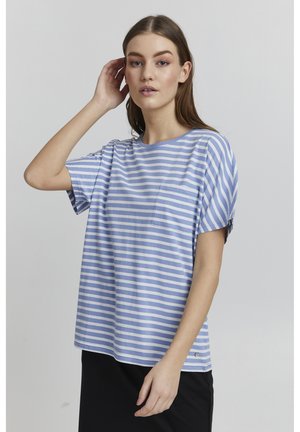 Oxmo OXSTEFFI - T-shirt med print - bel air blue