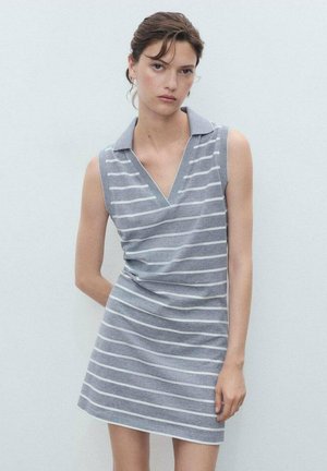 SHORT STYLE - Jersey dress - blue