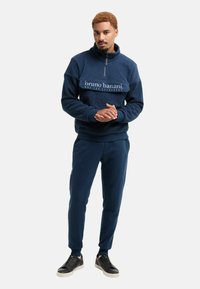 Bruno Banani TROYER CASH - Fleecepullover - navy