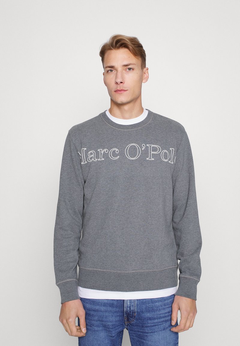 Marc O'Polo CREW NECK LONG SLEEVE - Camisola - nordic grey