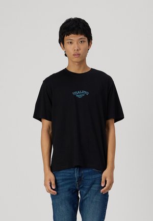 JORORACLE TEE CREW NECK - Print T-shirt - black