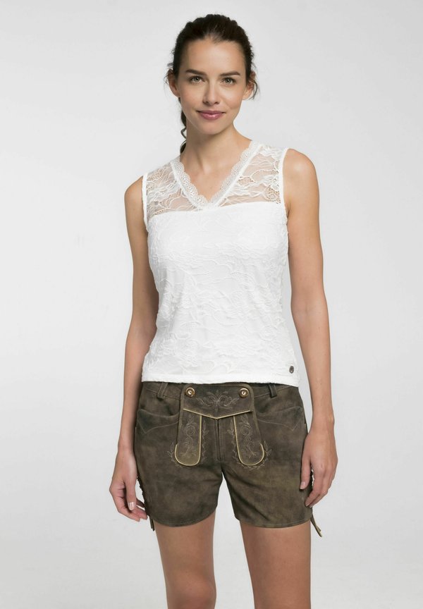 TRACHTEN BERNIS - Bluse - weiß