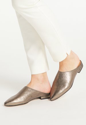Muiltjes - gold metallic