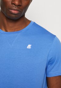 K-Way EDWING ROUND SLEEVES UNISEX 3 PACK - T-shirt basic - white/orange rust/blue ultramarine