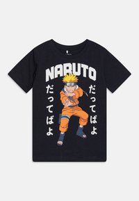 Name it - NKMMACAR NARUTO SKY - T-shirt con stampa - dark sapphire Immagine in miniatura 1