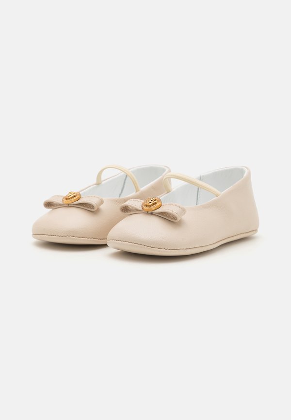 FLAT – Riemchenballerina – ivory