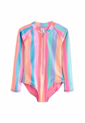 Next LONG SLEEVED - Maillot de bain - rainbow stripe