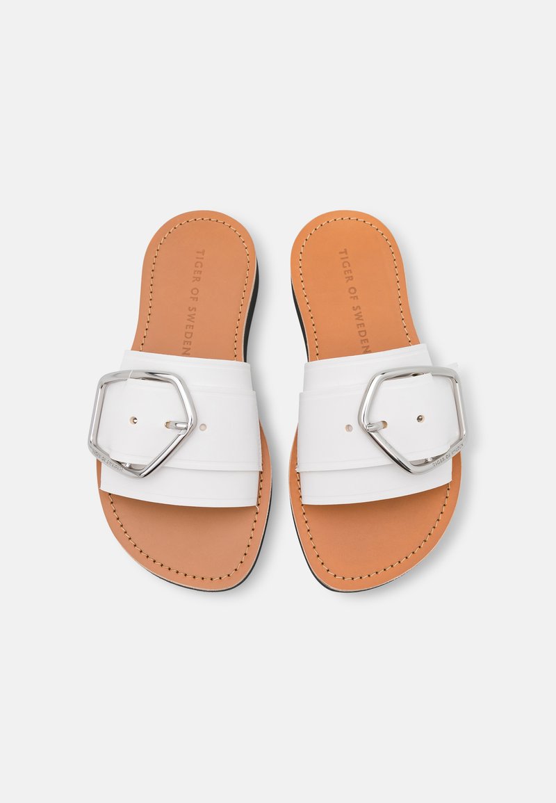 Damen Sneaker | Tiger of Sweden GIOIA Pantolette flach pure white/weiß - XZ88523 Damen Sneaker | Tiger of Sweden GIOIA Pantolette flach pure white/weiß - XZ88523