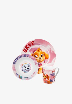Paw Patrol, UNISEX SET - Kids' tableware set - rosa