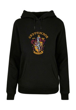 Musta huppari, joka on valmistettu puuvillasta, ja jossa on Gryffindorin vaakuna punaisena, kultaisena ja valkoisena. Sisältää etutaskun ja kiristettävän hupun.