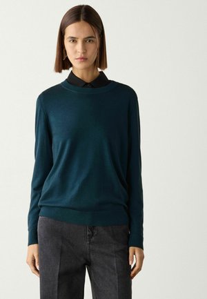 Falconeri, ROUND NECK - Strickpullover - blue