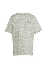 PRINTED LOOSE  - Print T-shirt - white halo dove grey