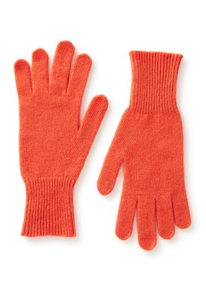 PLAIN WITH CUFF - Guantes - red
