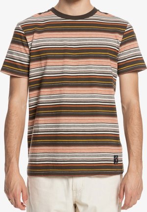 T-shirt con stampa - black