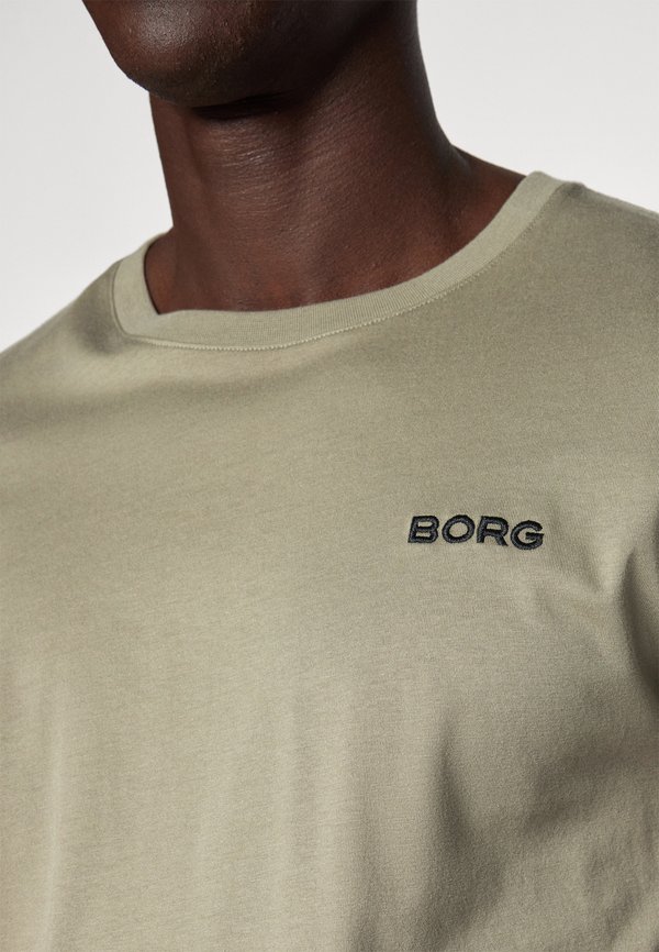 ESSENTIAL - Basic T-shirt - vetiver2