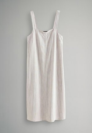 THE SET REGULAR FIT - 2 PACK MIDI  - Kasdienė suknelė - black ecru stripe