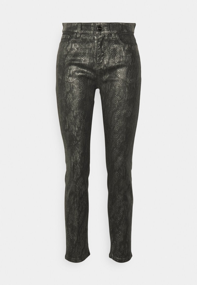 Marc Cain Slim fit jeans grijs denim/greydenim