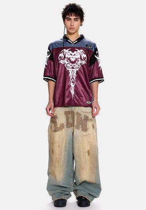 Rankning 9: Jaded London - SHADOW STRIPE - T-shirt med print