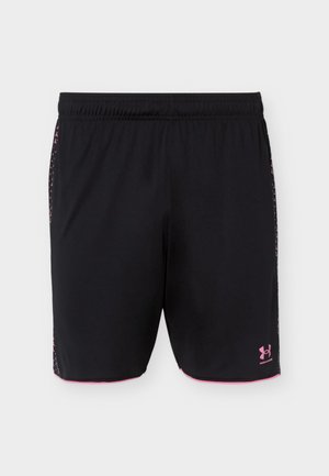 Under Armour, CHALLENGER NOVELTY SHORT - Urheilushortsit - black/pink frenzy