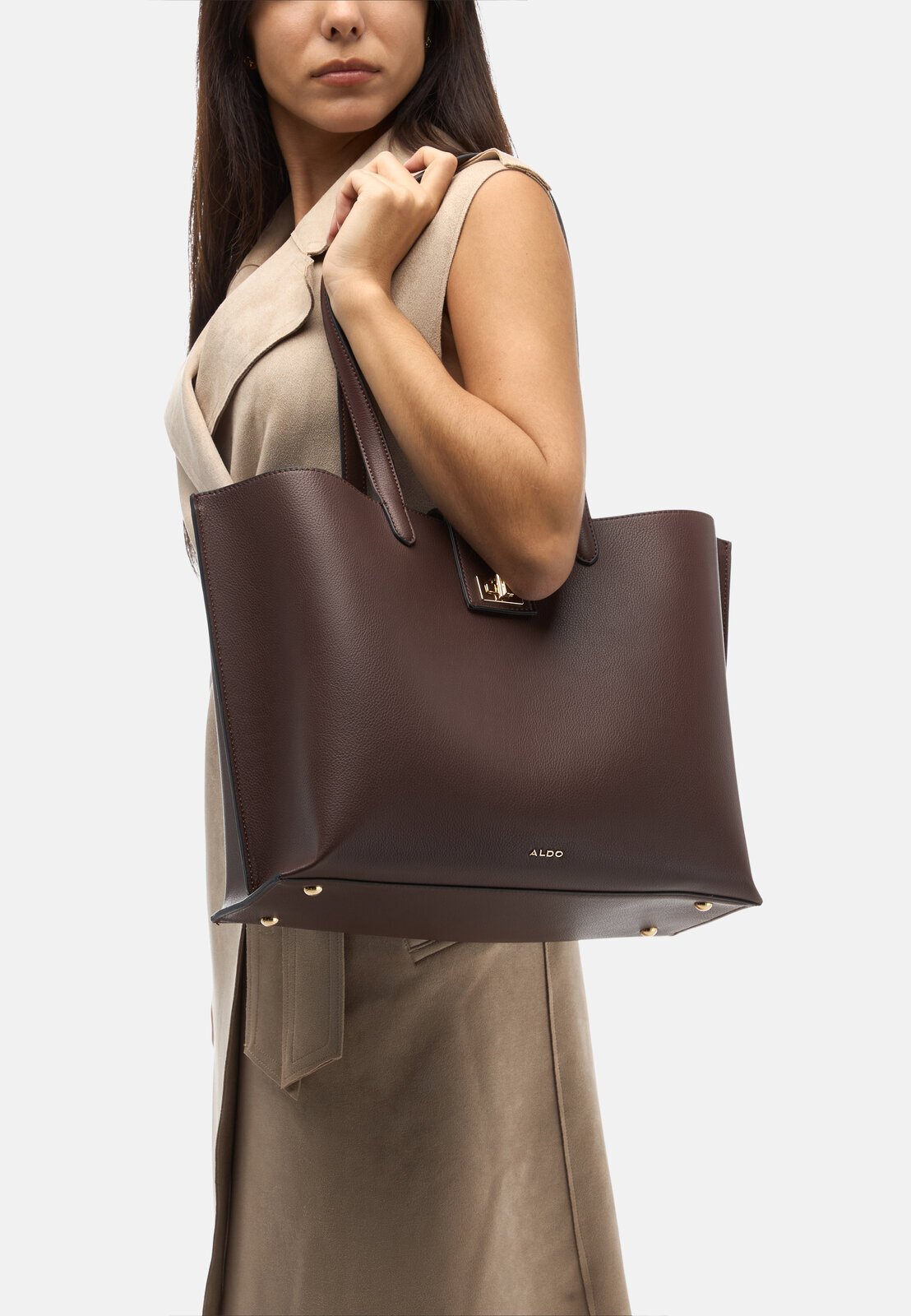 ALDO FRITZCHEN Tote bag brown