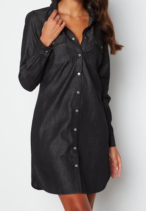 Blus - black denim